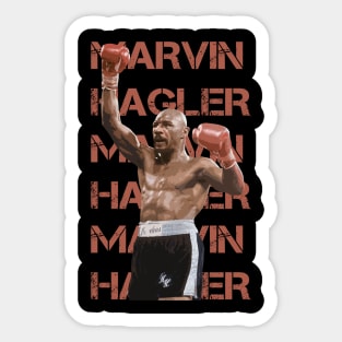 marvin hagler - marvin hagler Sticker